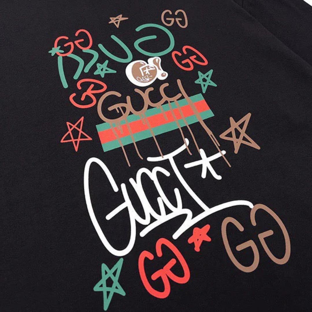 Graffiti Print T-Shirt