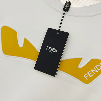 250908 New high-quality three-dimensional silicone yellow eye sweatshirt