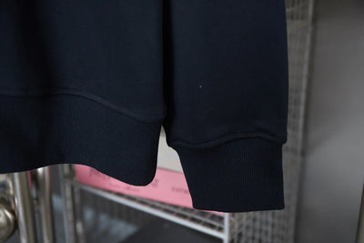 250902 New high-quality, simple embroidered lapel sweatshirt