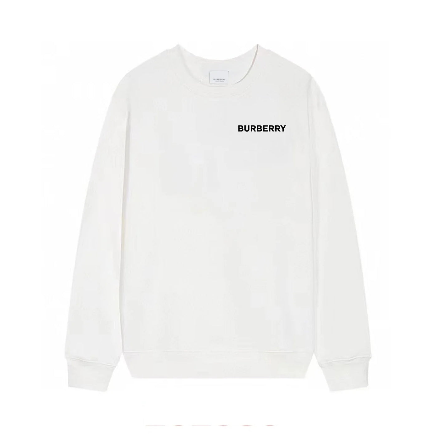 Monogram Motif Print Sweatshirt
