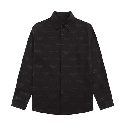0808 New silk skin-friendly long-sleeved shirt