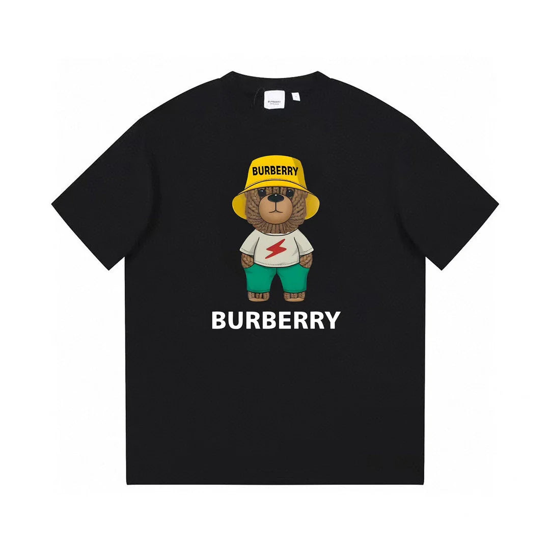 Cartoon Bear Print T-shirt