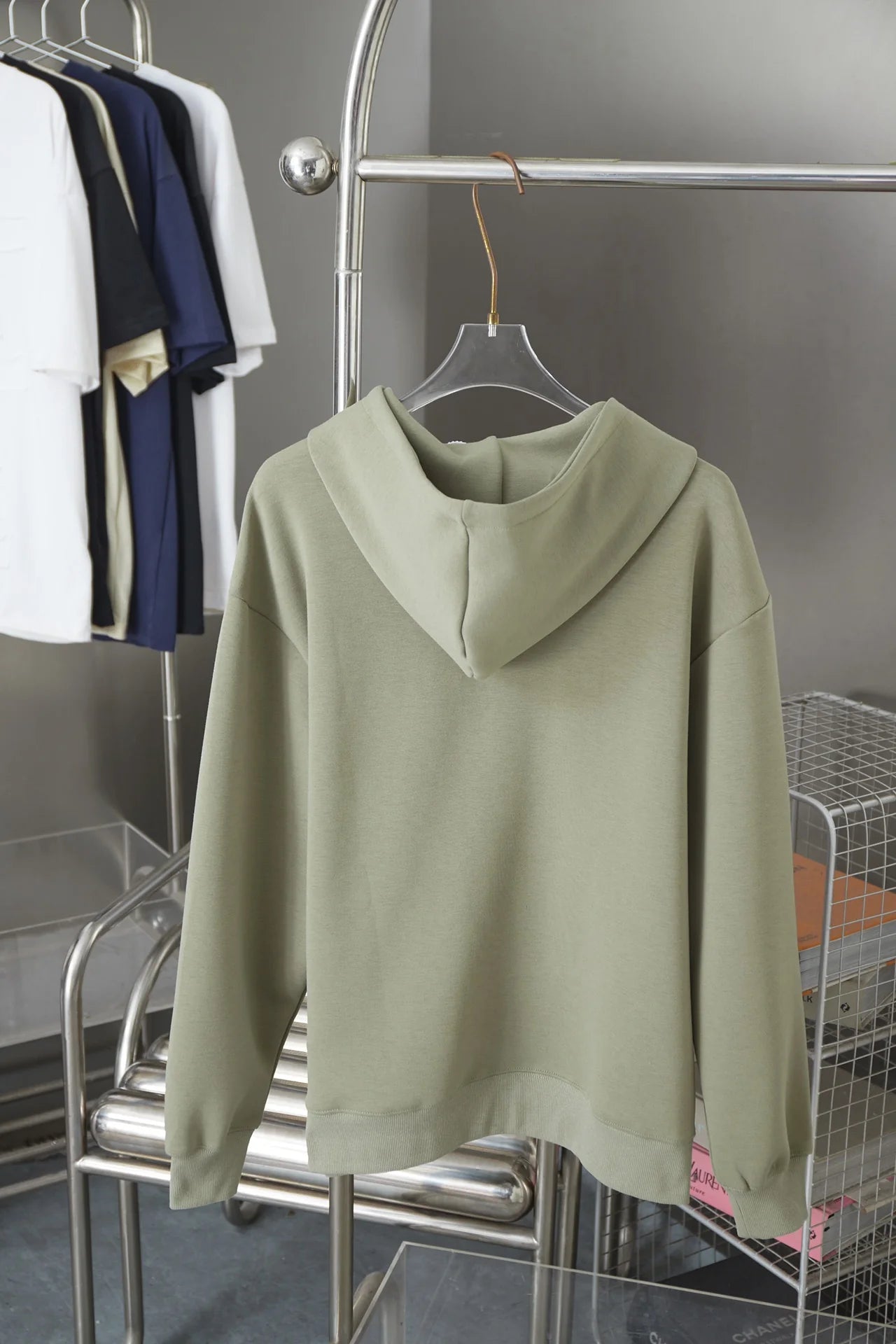 250825 New high-quality logo embroidered hoodie