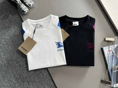250614 New high-quality embroidered patchwork T-shirt