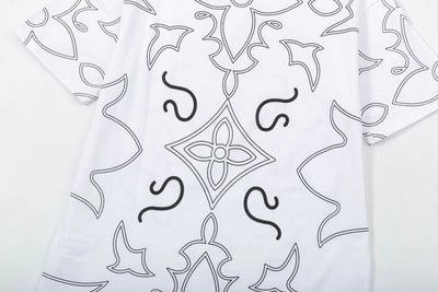 250305 New high quality deranged printed T-shirts