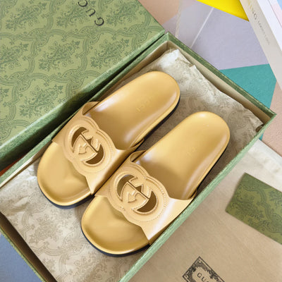 250513 New high-quality thick-soled classic signature slippers