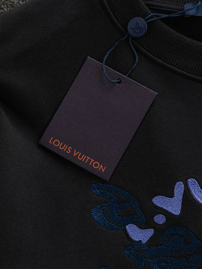 250908 New high-quality embroidered heavy-duty sweatshirt