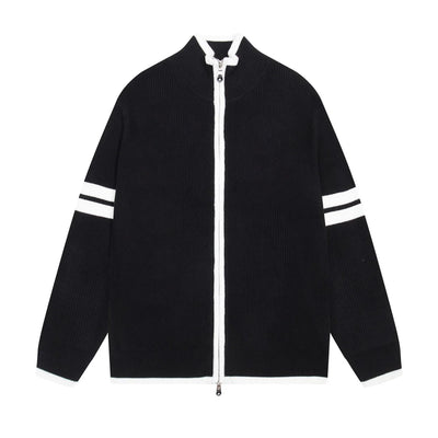 250923 New high-quality zipped wool coat