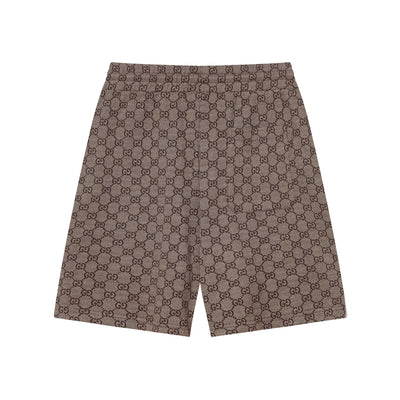 250404 New high-quality full-print jacquard knitted shorts