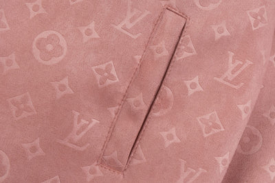 250520 New high-quality embroidered suede cowhide pilot jacket