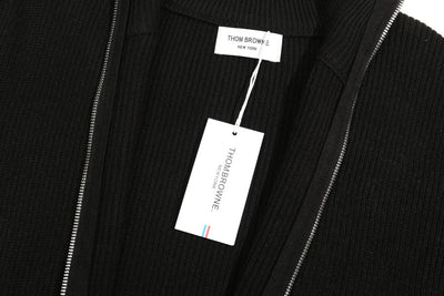 250923 New high-quality zipped wool coat
