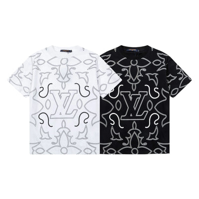 250305 New high quality deranged printed T-shirts