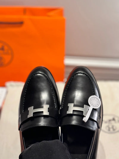 250527 New high-quality classic retro thick-soled loafers