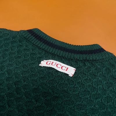 250825 New high-quality jacquard wool knitted sweater