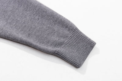 250908 New high-quality towel embroidered jacquard long-sleeved sweater