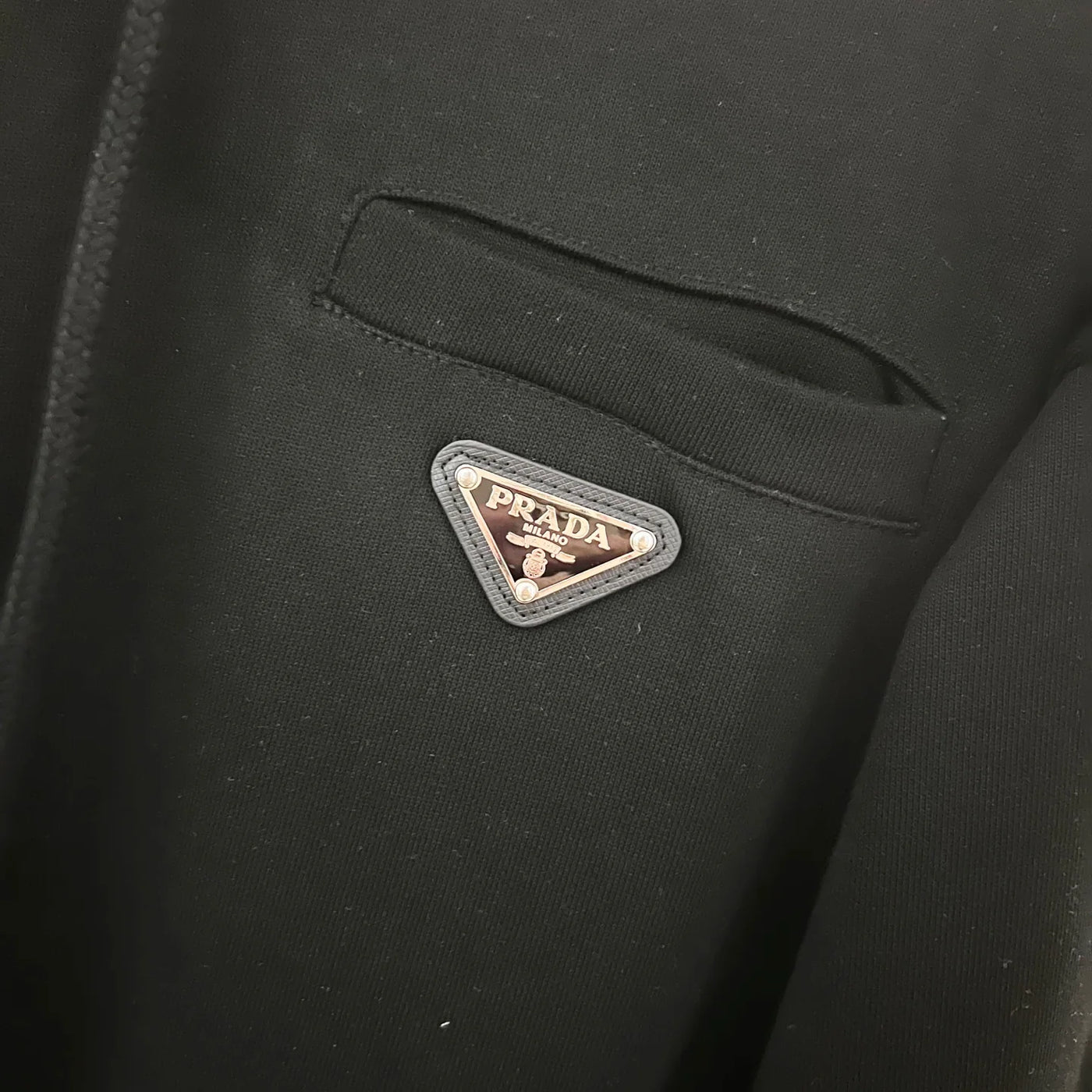 250908 New high-quality fake pocket triangular label hooded sweatshirt