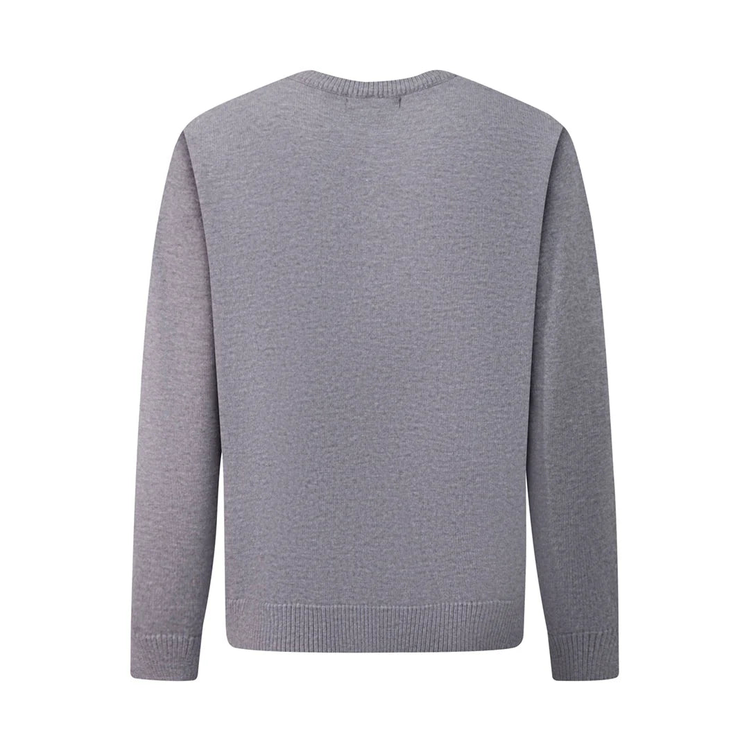 250908 New high-quality towel embroidered jacquard long-sleeved sweater