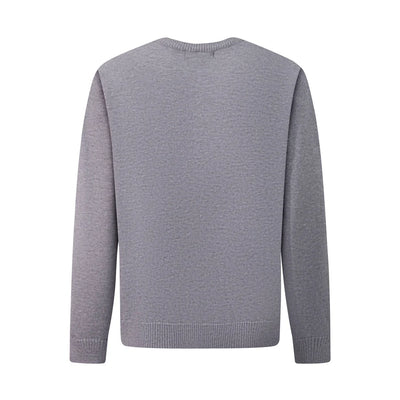 250908 New high-quality towel embroidered jacquard long-sleeved sweater