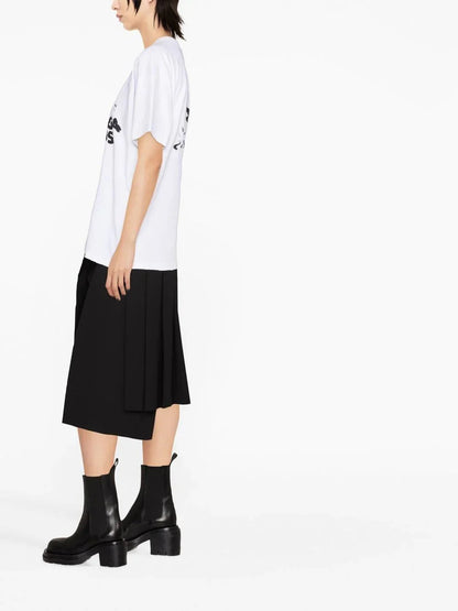 0528 logo print cotton T-shirt
