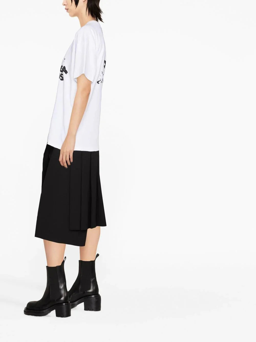 0528 logo print cotton T-shirt