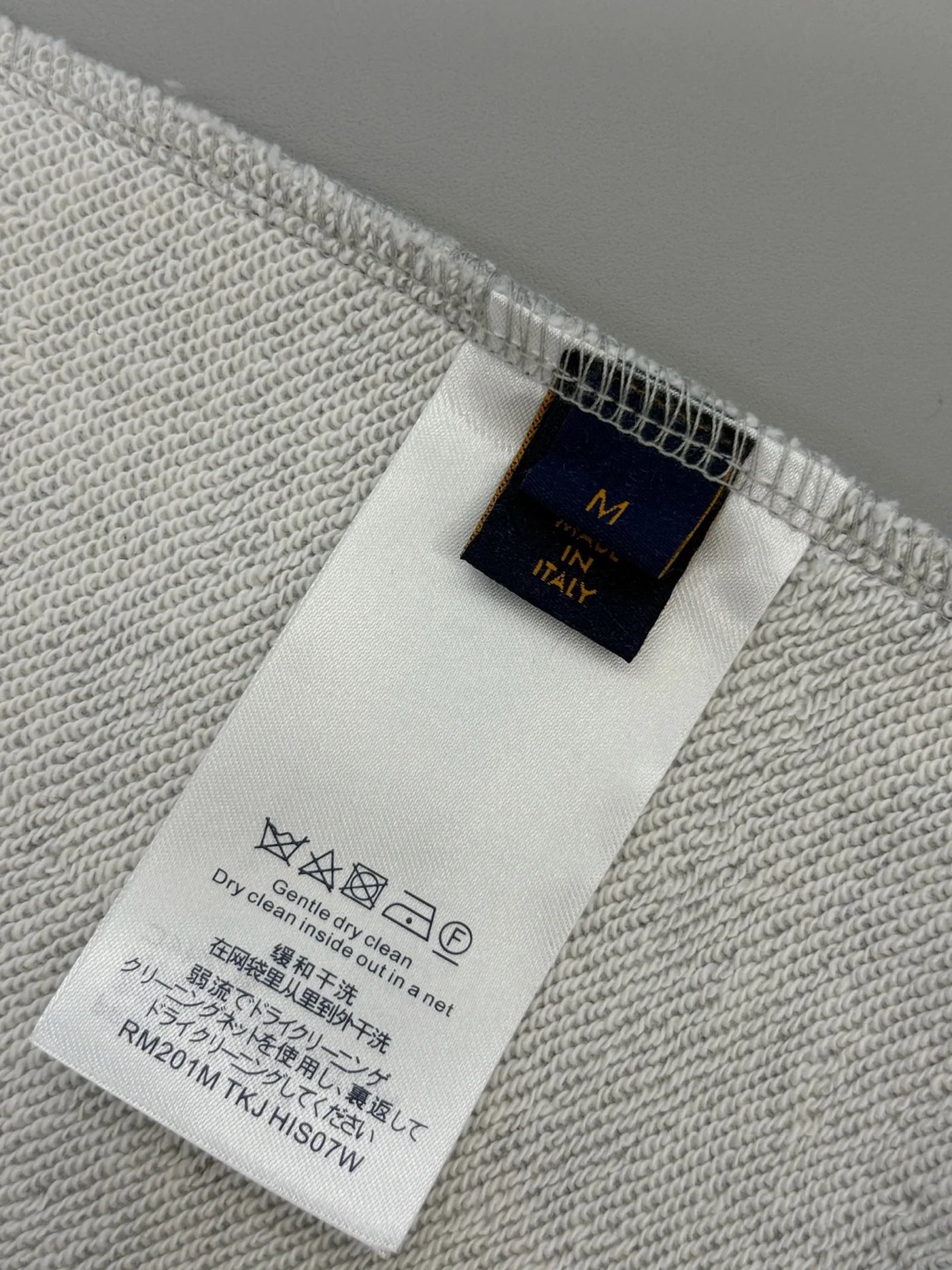 250923 New high-quality fisherman embroidery round-neck sweatshirt