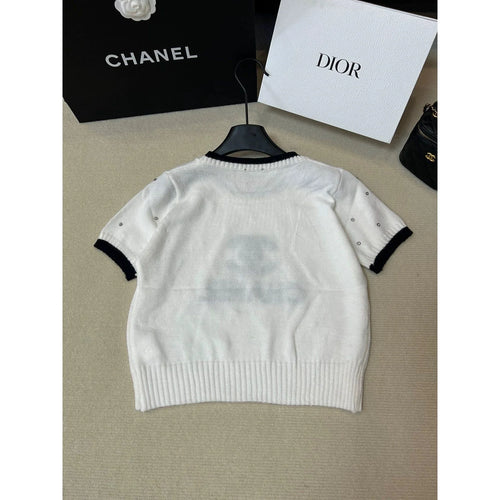 0528 Knitted crop top