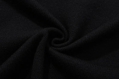 250908 New high-quality towel embroidered jacquard long-sleeved sweater