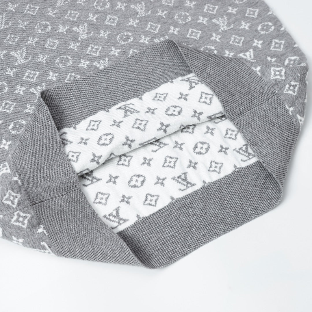 250923 New high-quality jacquard pullover sweater
