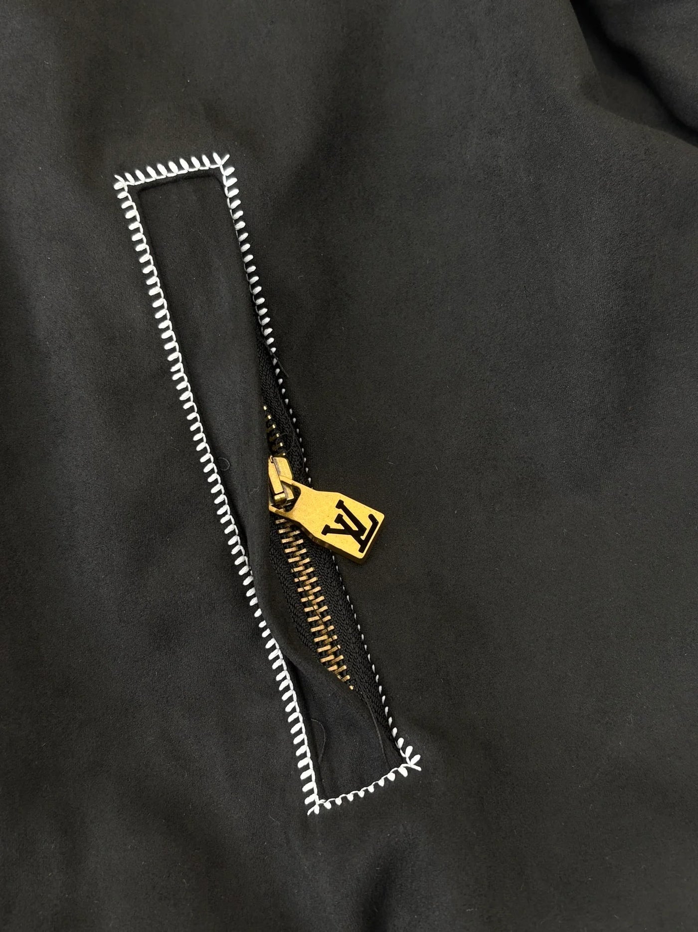 250808 New high-quality embroidered suede cowhide pilot jacket