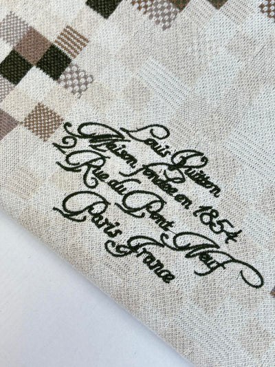 250902 New high-quality mosaic-printed checkerboard sweater