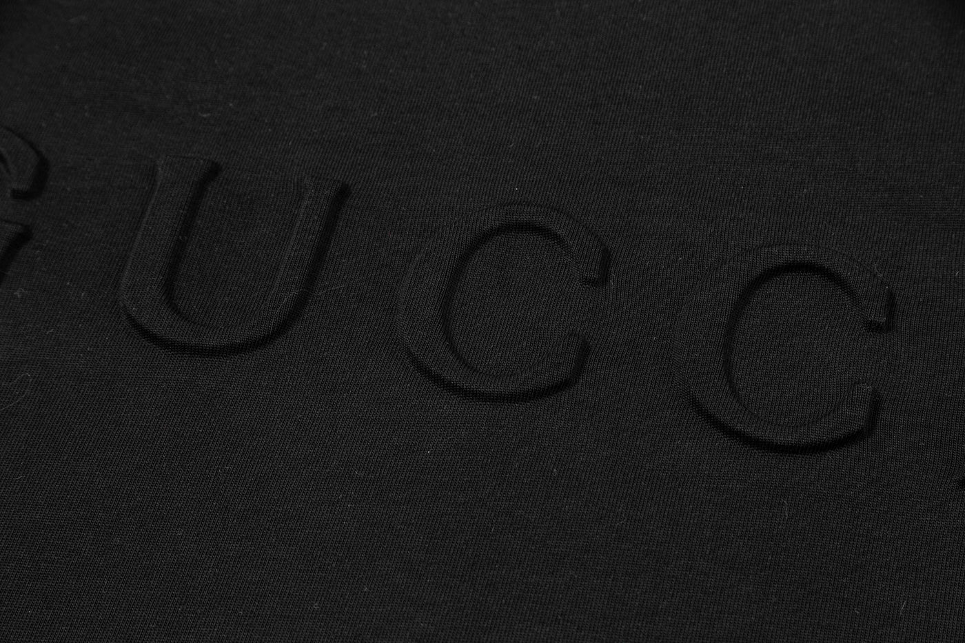 250408 New high-quality 3D embossed letter embossed T-shirt