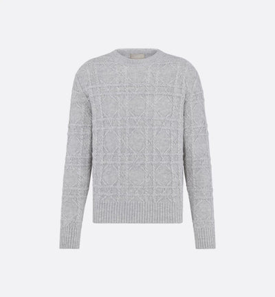 250902 New high-quality wool wicker knitted sweater