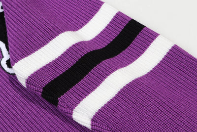 250923 New high-quality patchwork jacquard pullover sweater