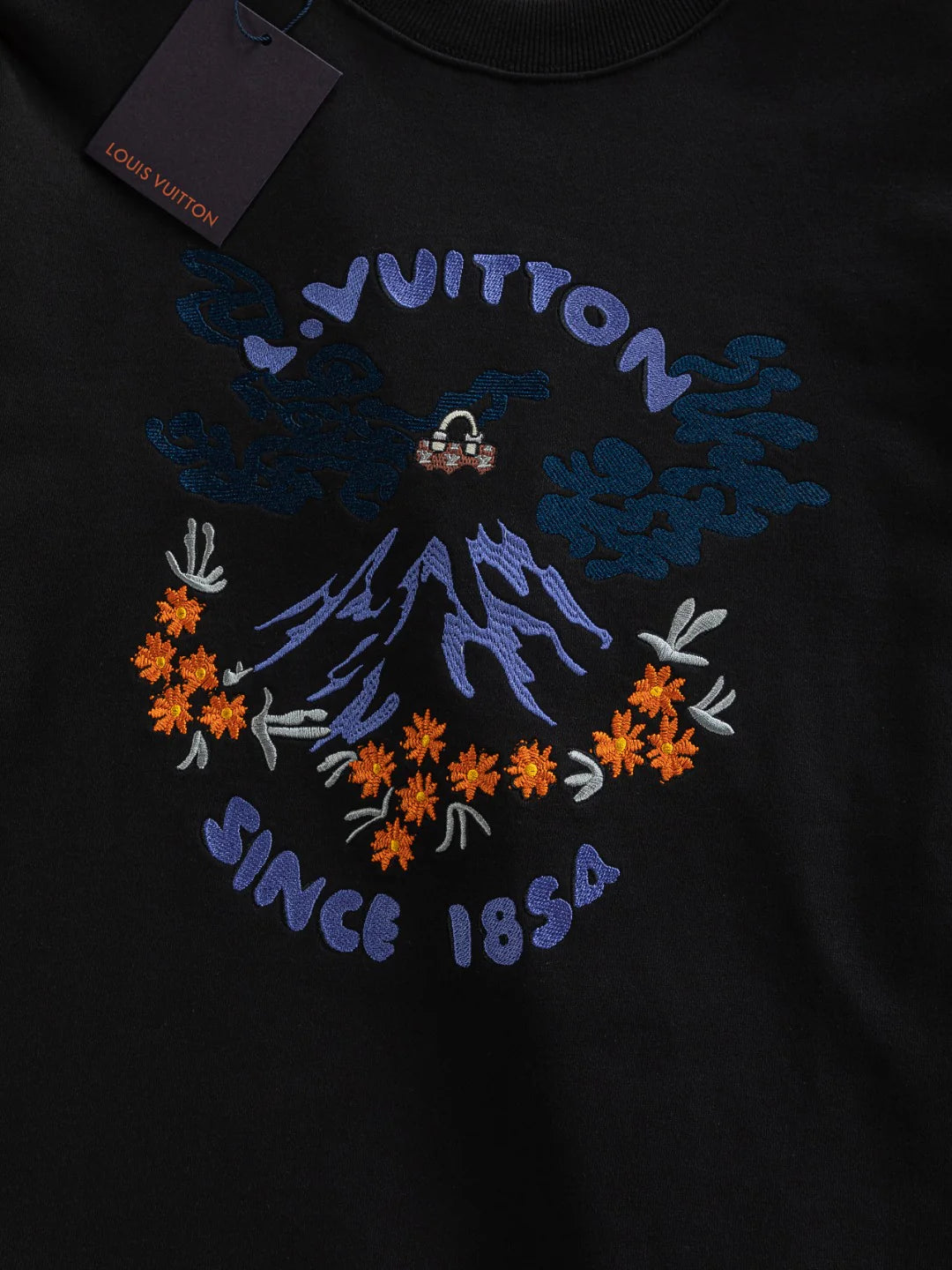 250908 New high-quality embroidered heavy-duty sweatshirt