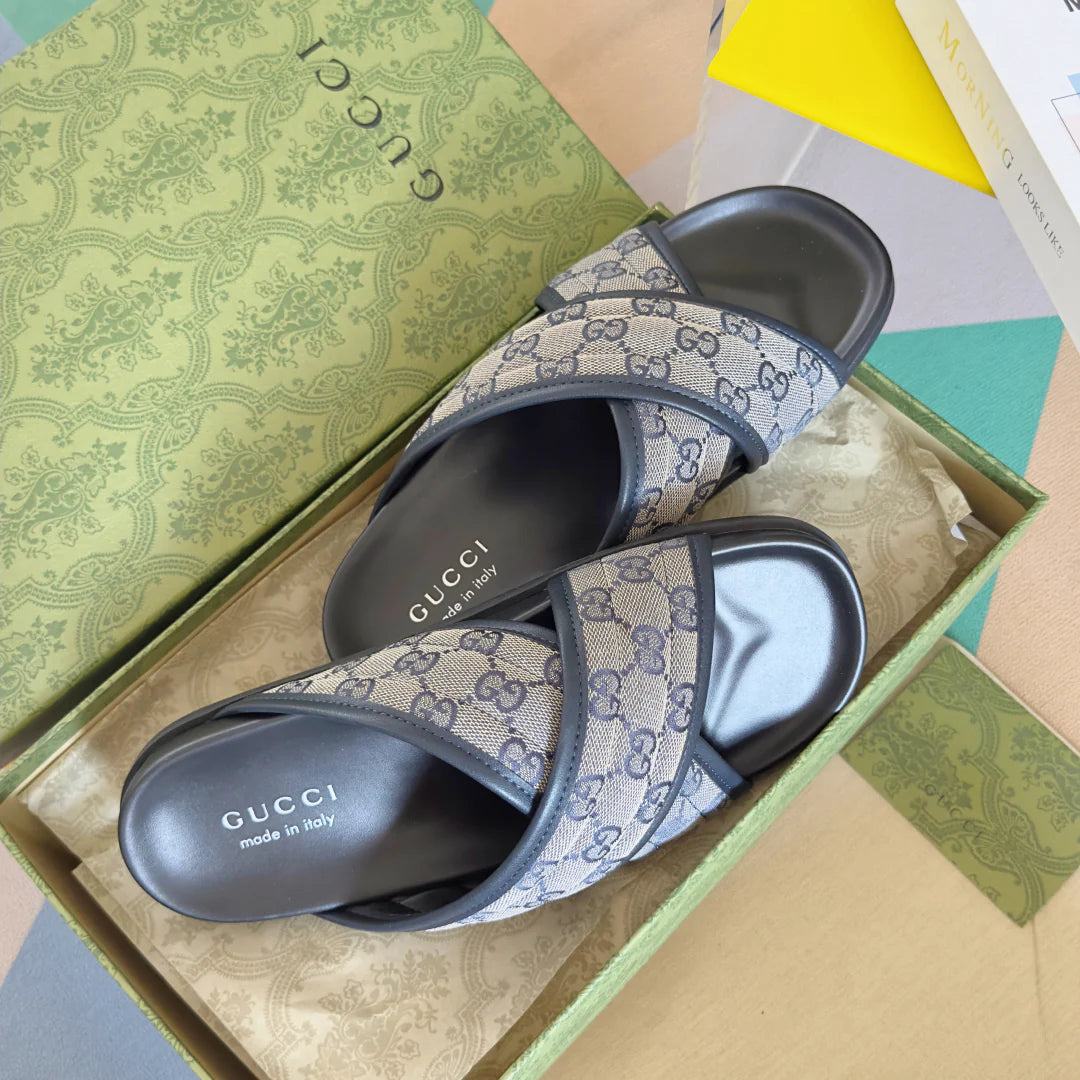 250507 New high-quality thick-soled embossed slippers