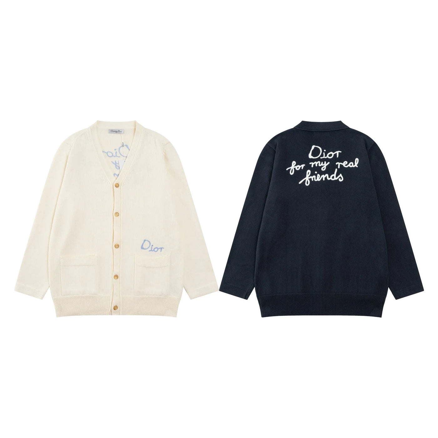 250908 New high-quality and simple wool knitted cardigan sweater
