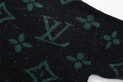 250908 New high-quality jacquard full-print knitted sweater