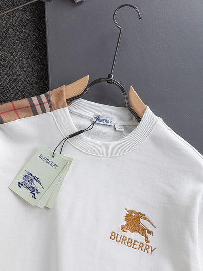 250908 New high-quality patchwork checkered sweatshirt