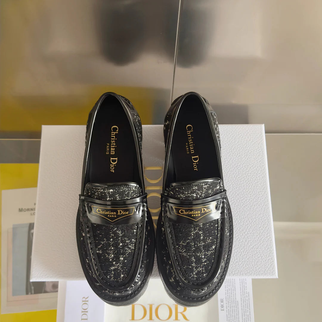 250501 New high-end, simple and fashionable loafers for girls