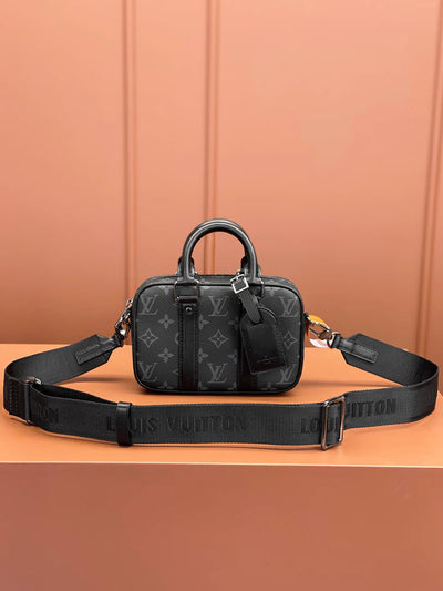 0528 Nano Porte Documents Voyage Monogram Eclipse