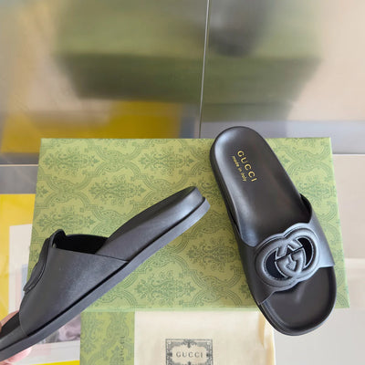 250513 New high-quality thick-soled classic signature slippers