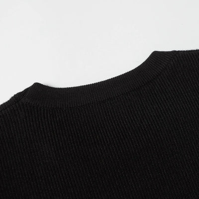 250923 New high-quality jacquard full-knit long-sleeved round-neck sweater