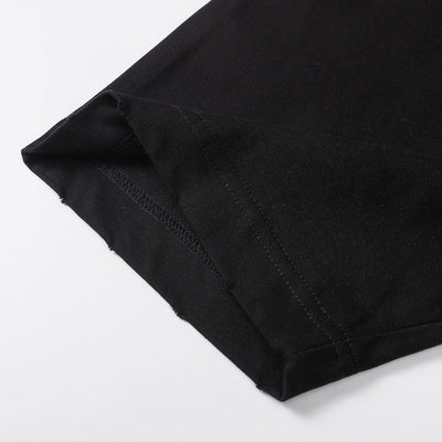 0528 Hole luminous inkjet luminous letter T-shirt