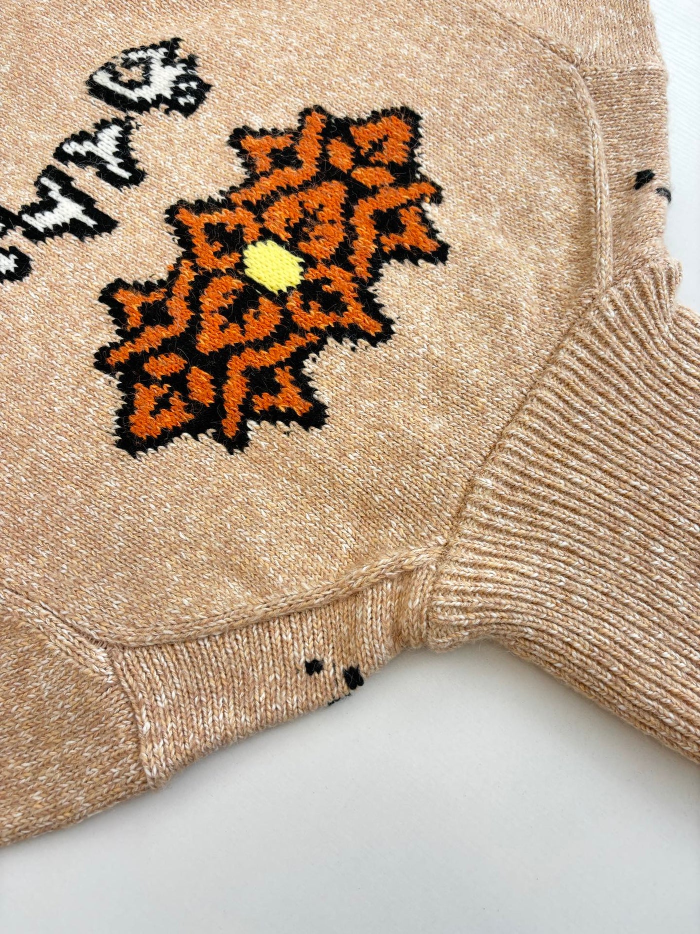 250908 New top-quality lobster patchwork wool knitted zipper jacket