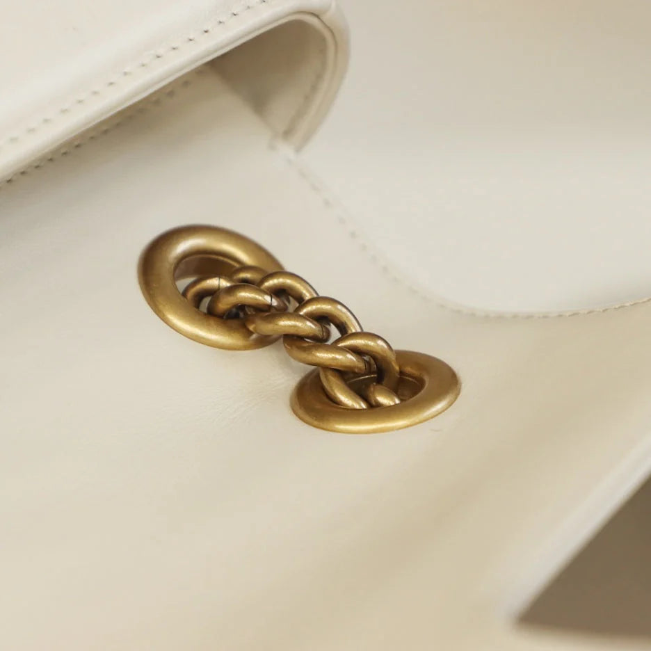 0528 white Small GG Marmont 2.0 Shoulder Bag
