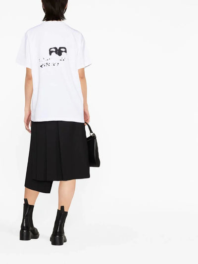 0528 logo print cotton T-shirt