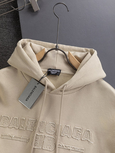 250908 New high-quality patchwork embroidered distressed hoodie