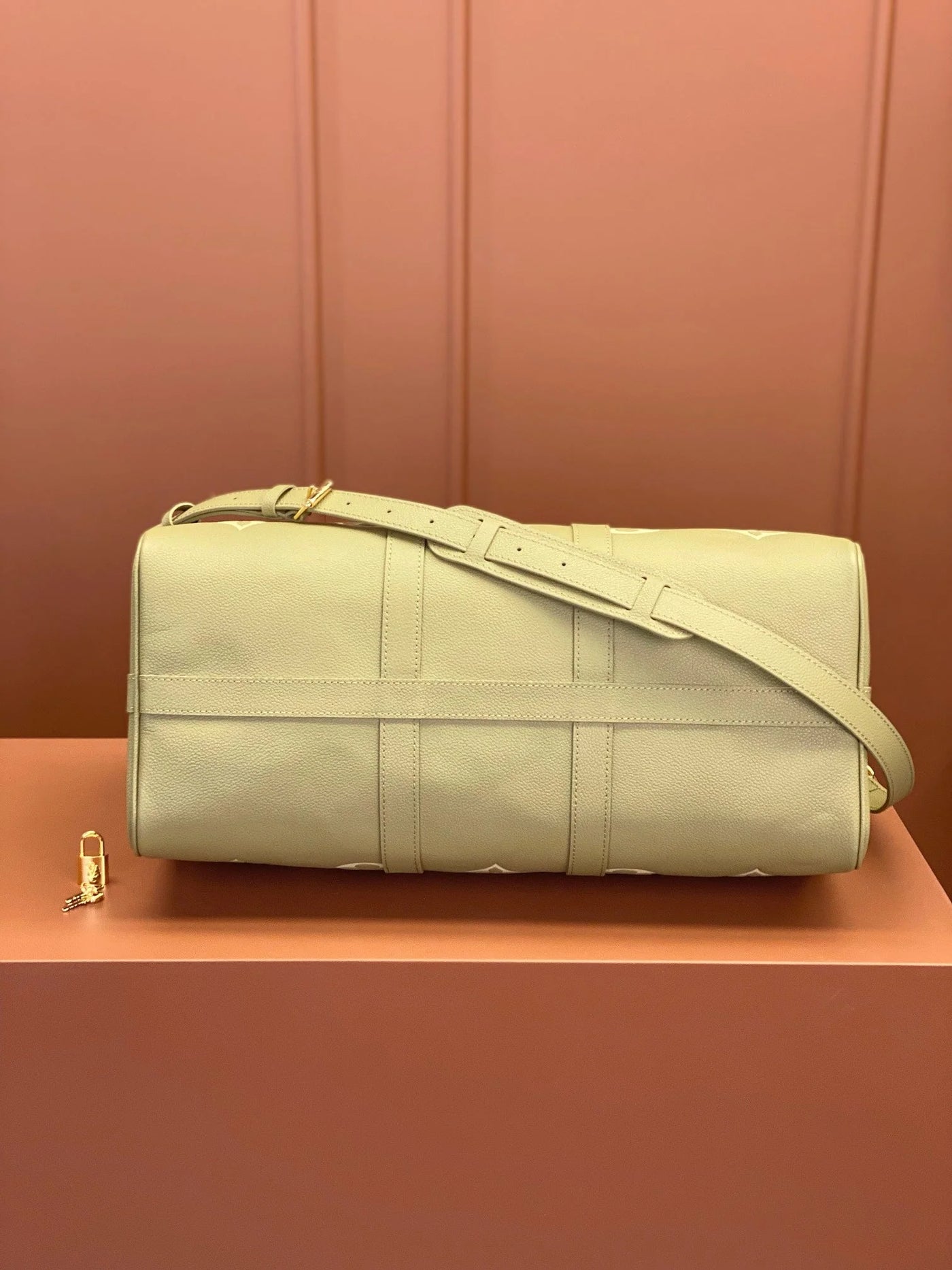 0528 Keepall Bandoulière 45 Monogram Empreinte Leather