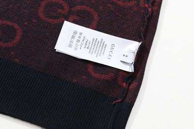 250908 New high-quality gradient full-print knitted cardigan