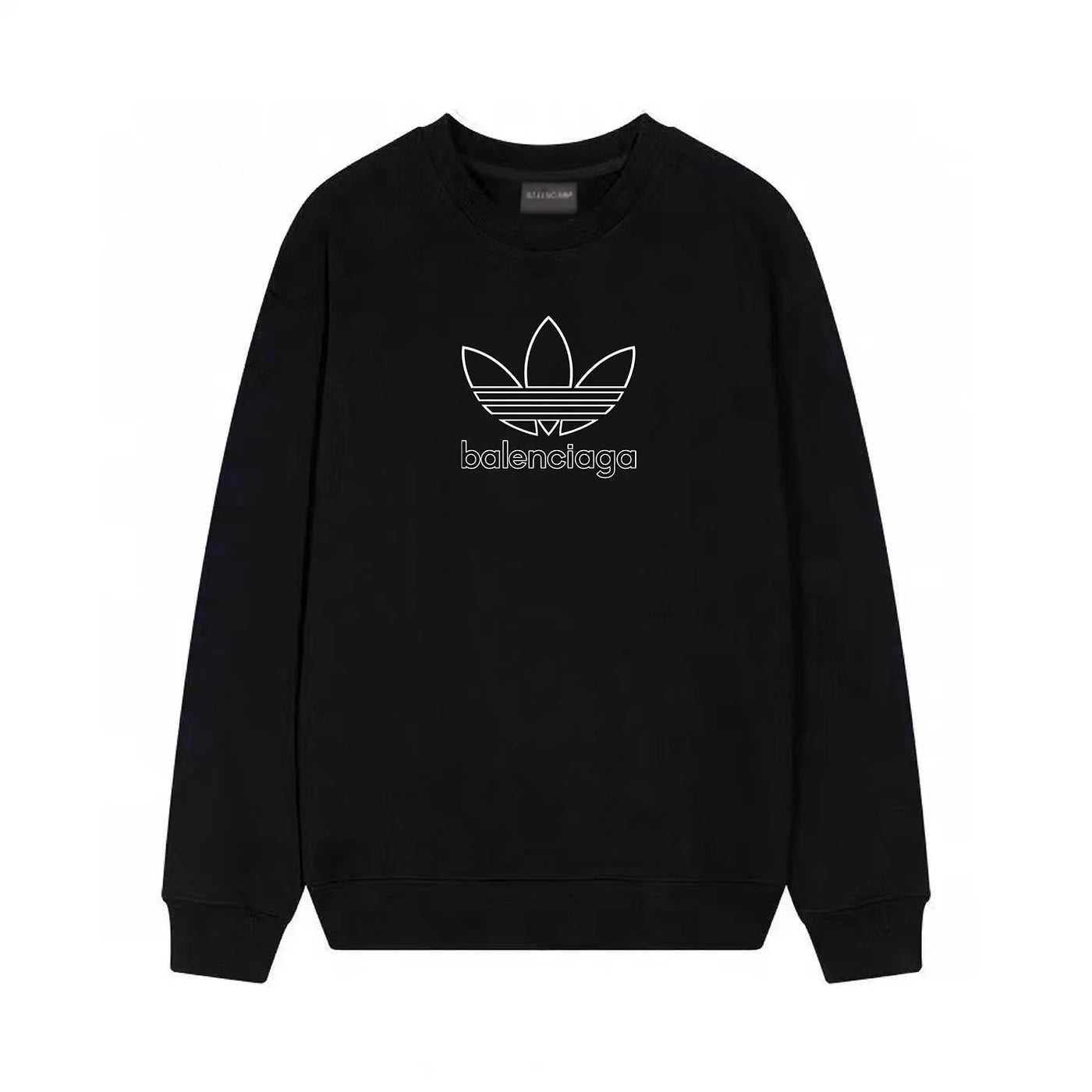 Hollow Letter Print Sweatshirt